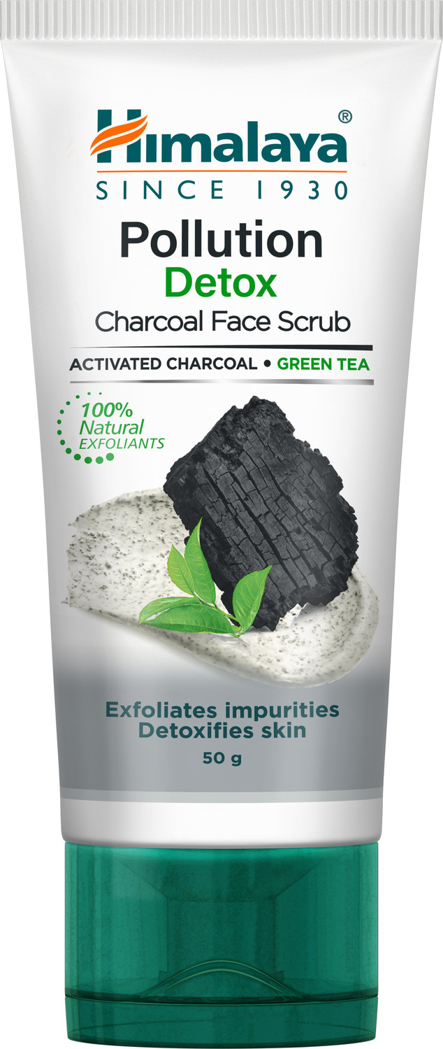 Image of HIMALAYA Pollution Detox Charcoal Scrub