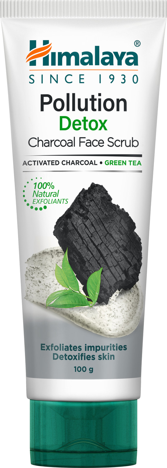 Image of HIMALAYA Pollution Detox Charcoal Scrub