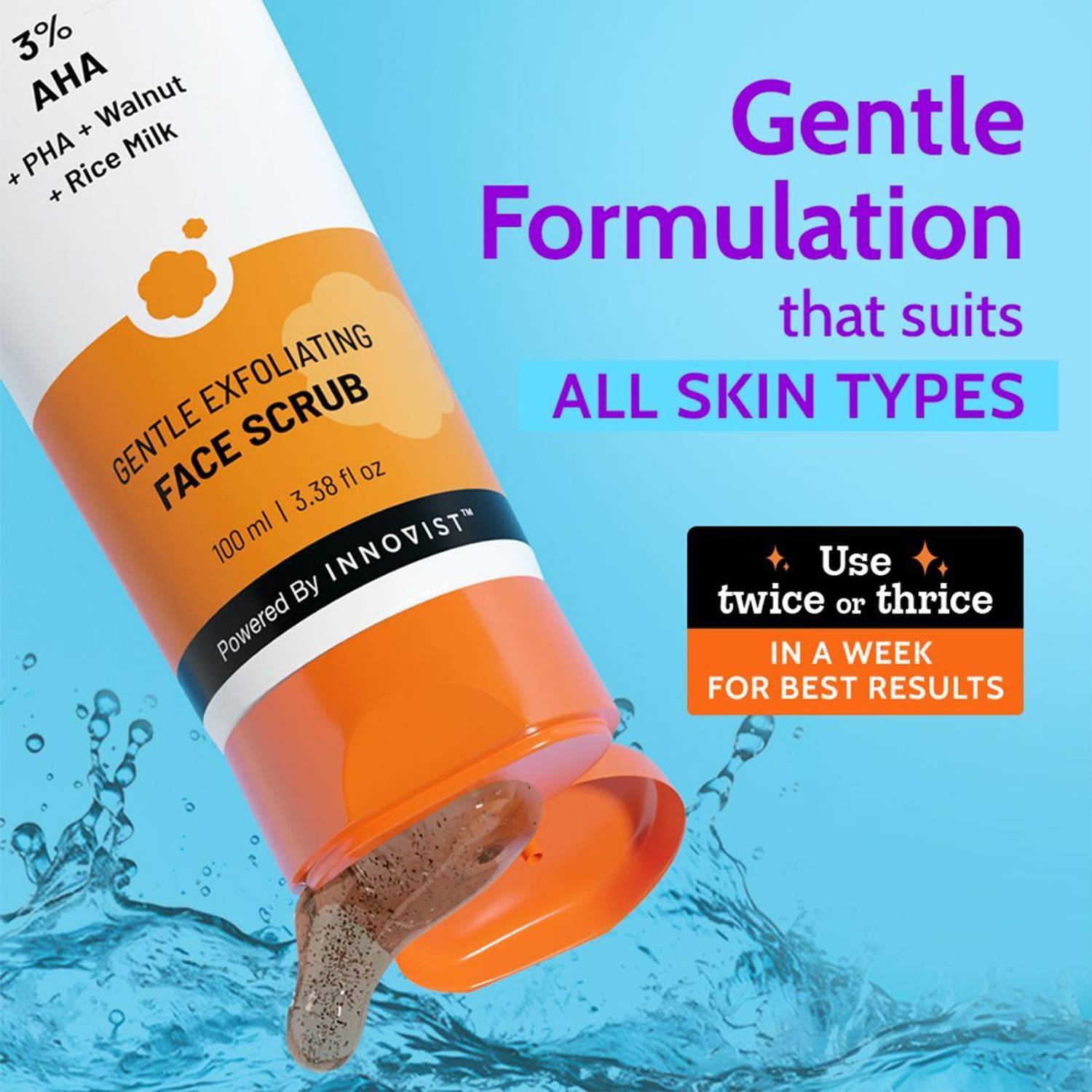Chemist at Play Gentle Exfoliating Face Scrub - Image 3
