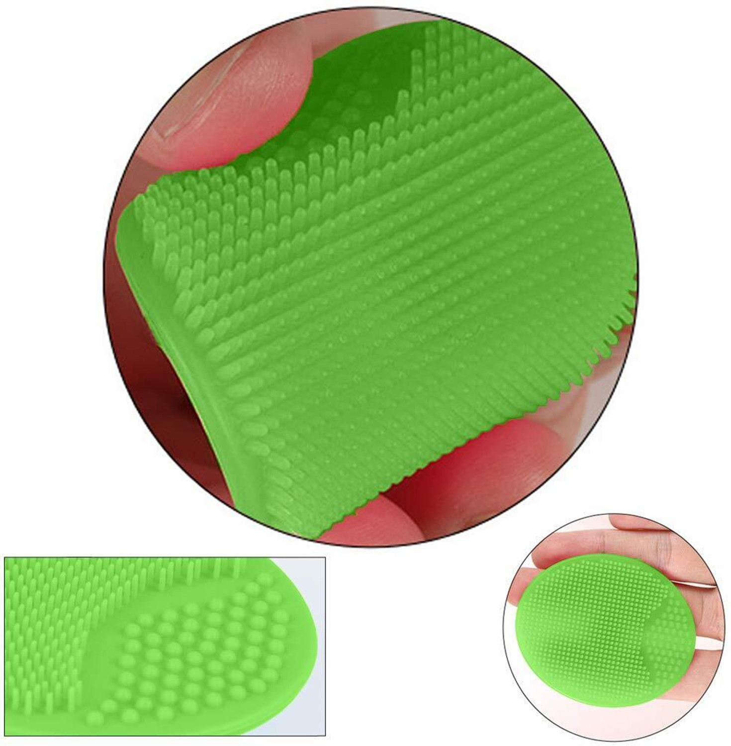 Image of ESZAZX Remove Dead Skin Toxins, Face Scrubbers Exfoliating Facial Cleansing Brush Scrub