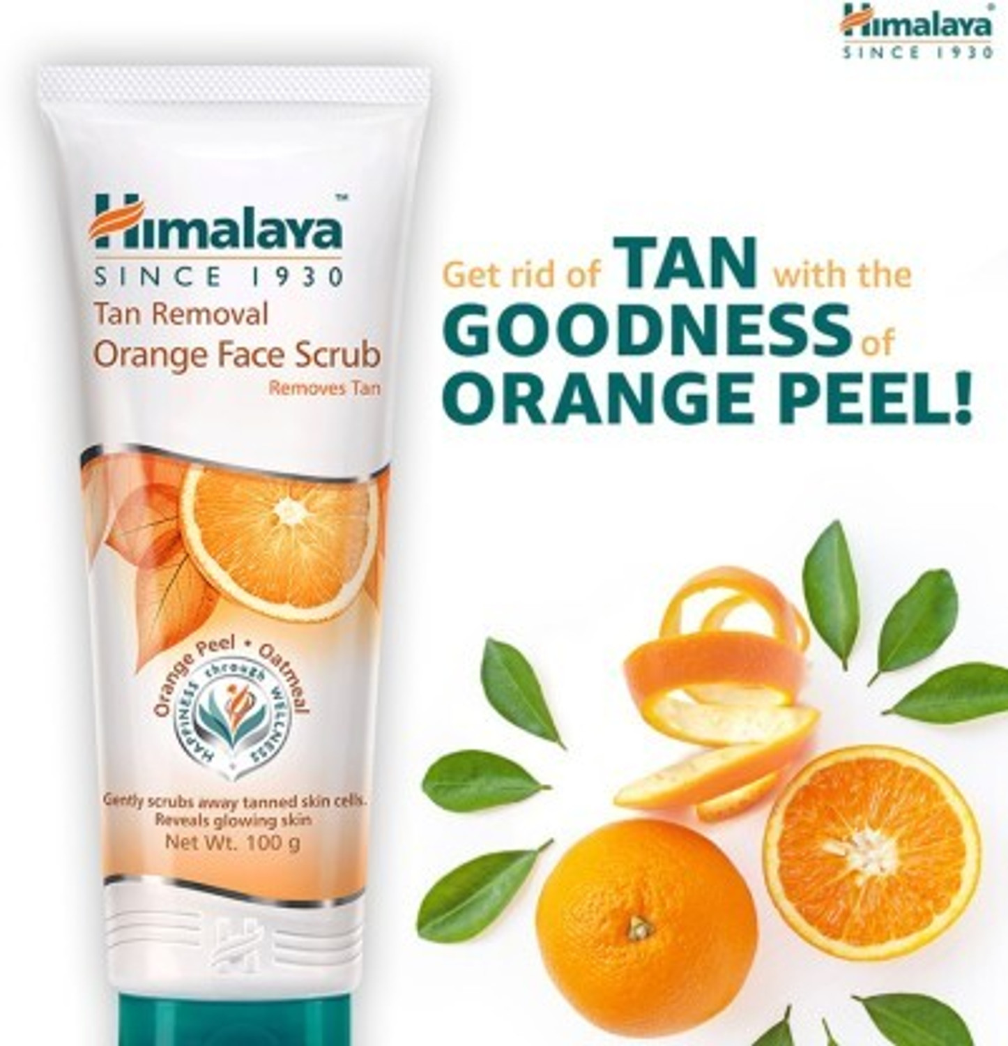 Image of HIMALAYA tan removal orange face scrub Scrub