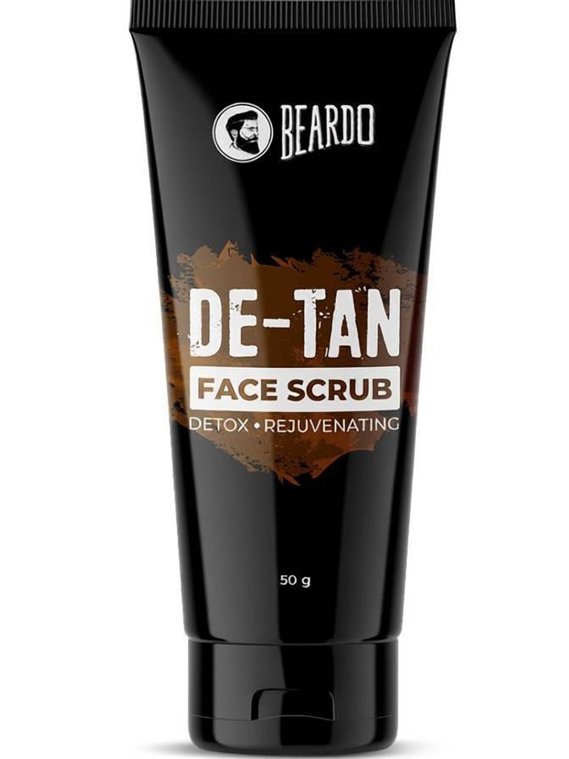 BEARDO DeTan Face Scrub for Men Improved Version 50 g | Blackhead | Natural Glow Scrub