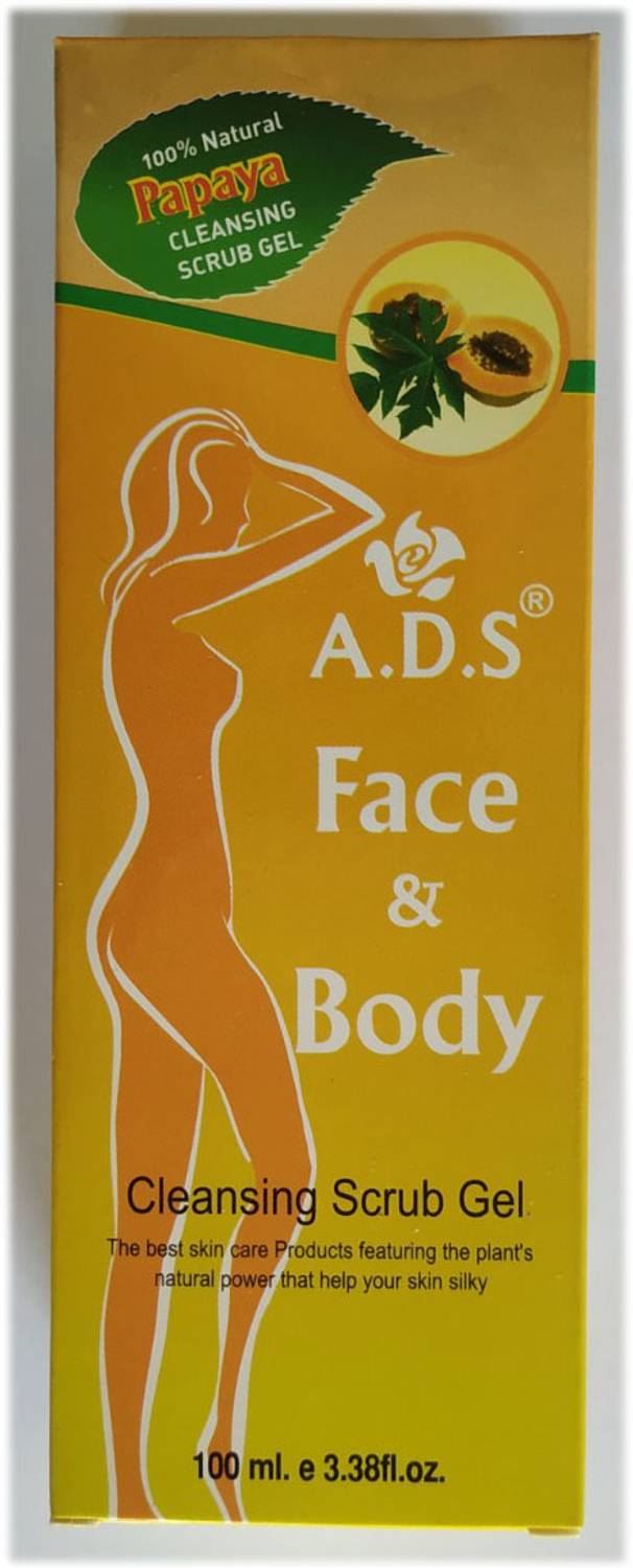 ads Face And Body Cleansing Papaya Scrub Gel-d38 Scrub