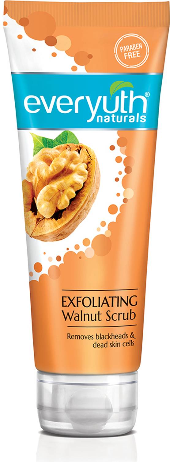 Everyuth Naturals Exfoliating Walnut Scrub 100g x 2 Pack of 2 - Image 2
