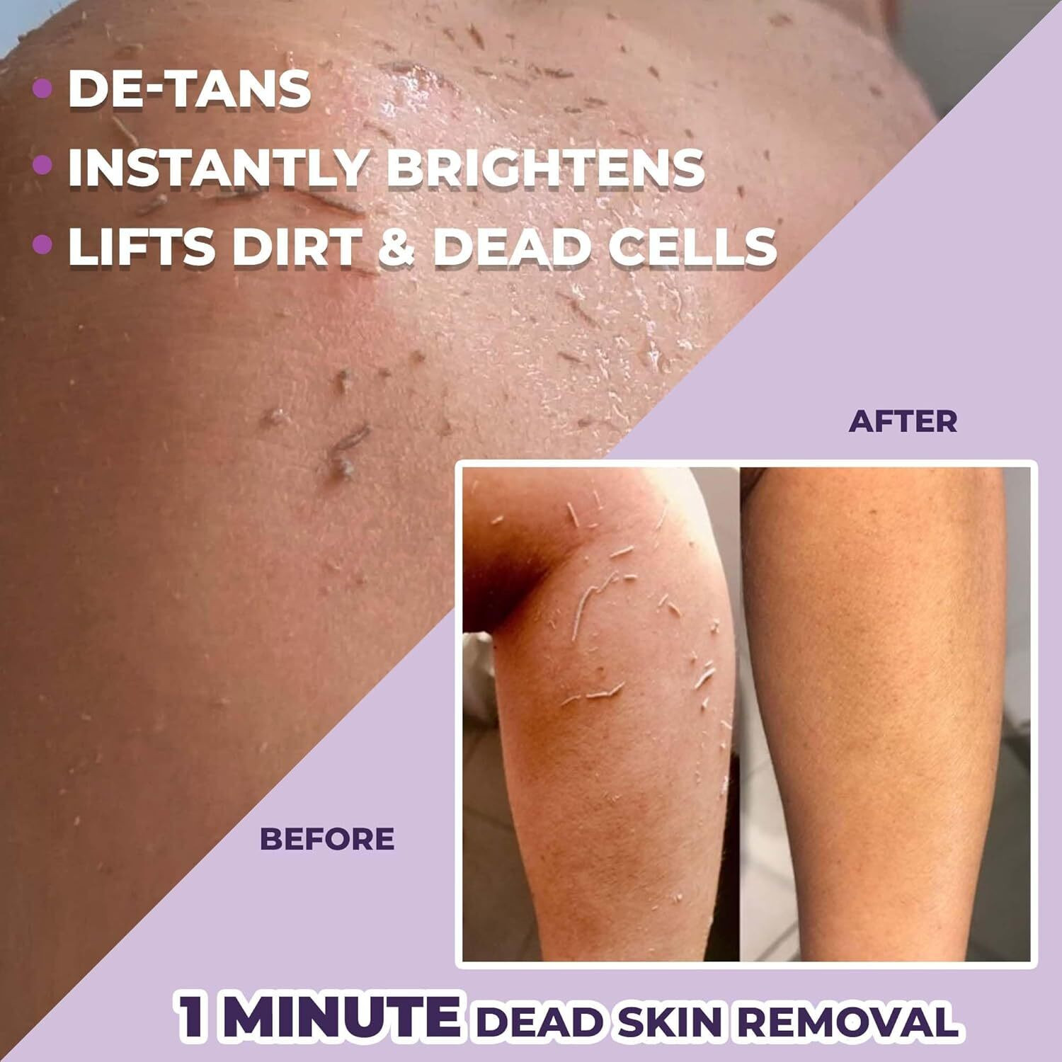Image of Sanfe Instant Tan & Dead Skin Removal Exfoliating Gel Visibly Removes Tan Dirt Scrub