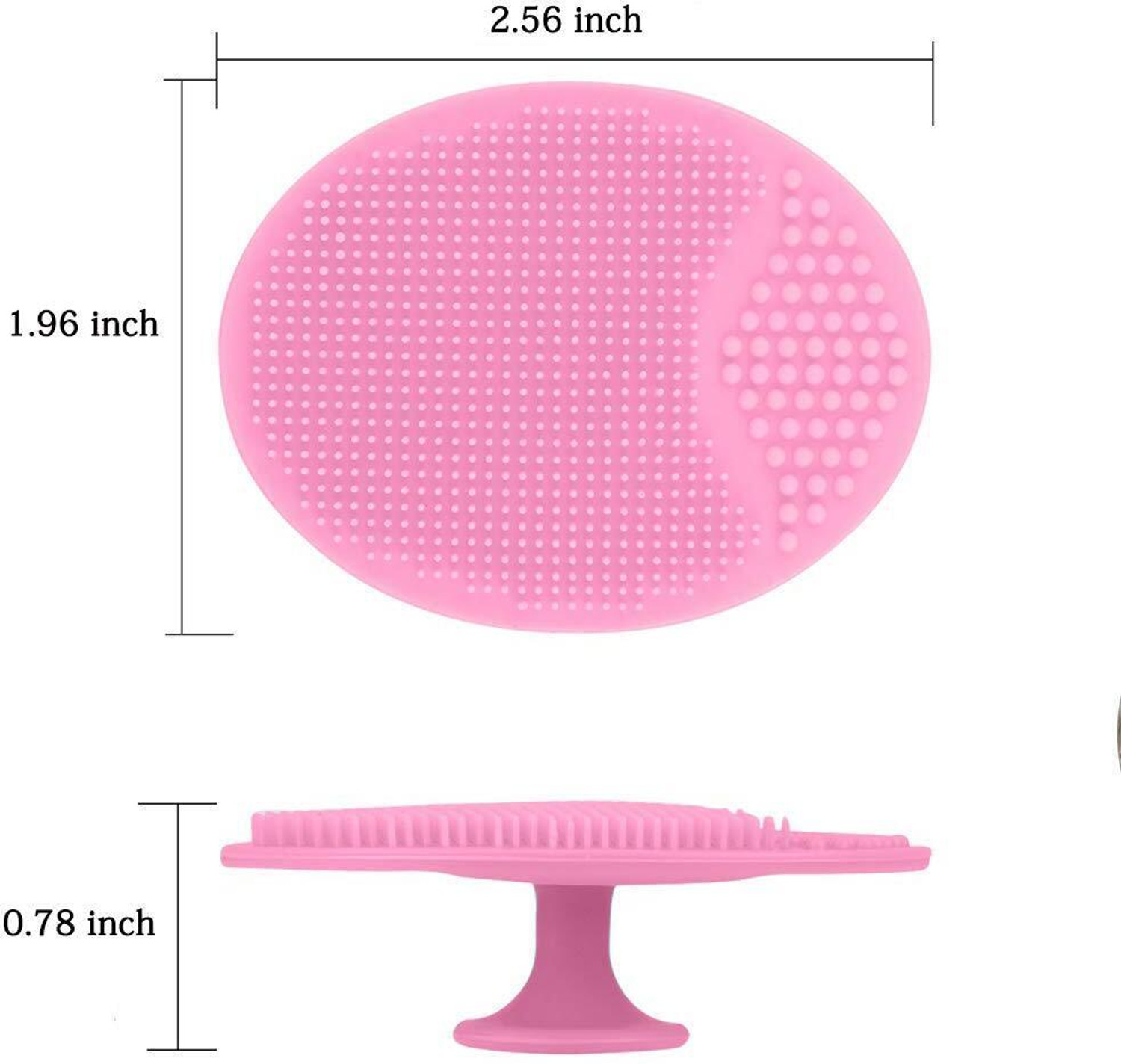 Image of ESZAZX Remove Dead Skin Toxins, Face Scrubbers Exfoliating Facial Cleansing Brush Scrub
