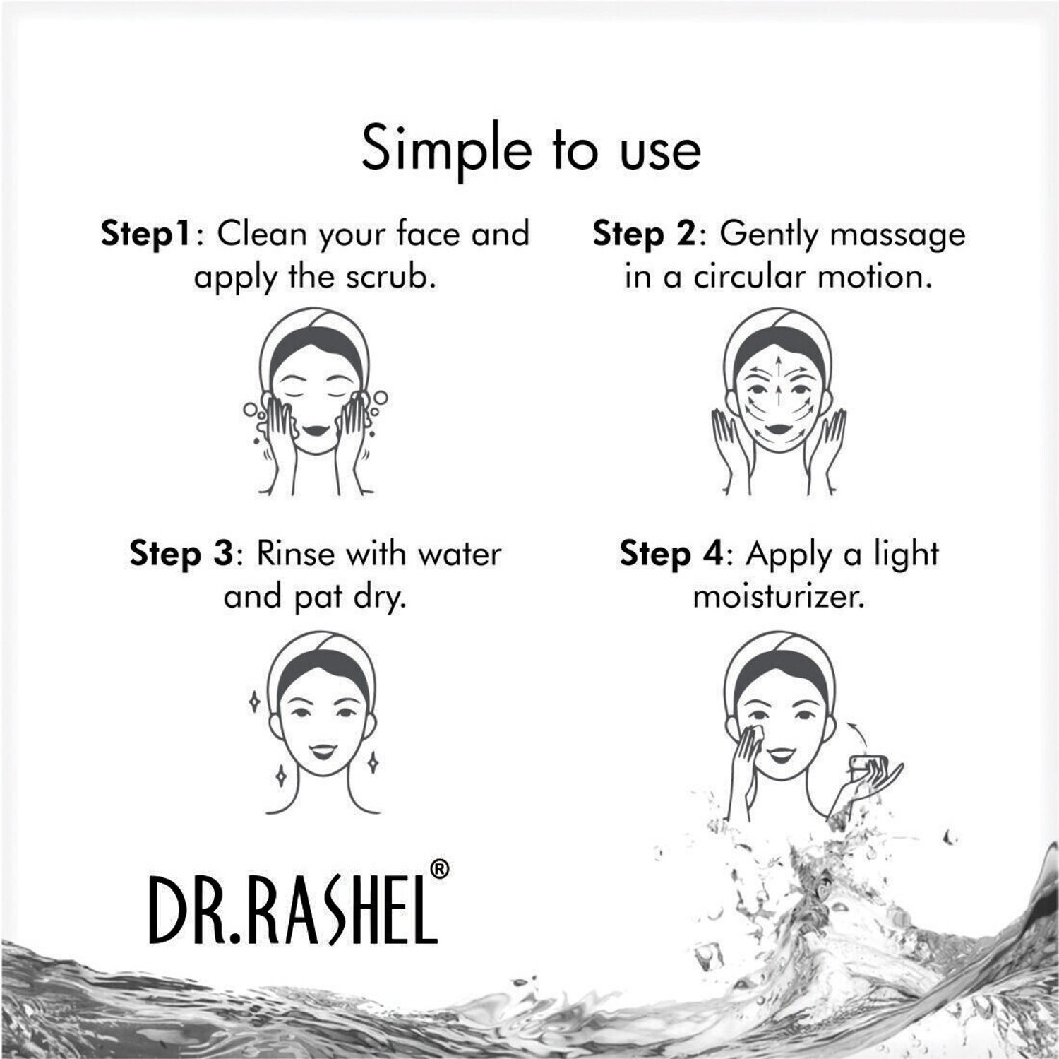 Image of DR.RASHEL Apricot Scrub For Face & Body with Apricot Extracts | Gentle Exfoliating Scrub