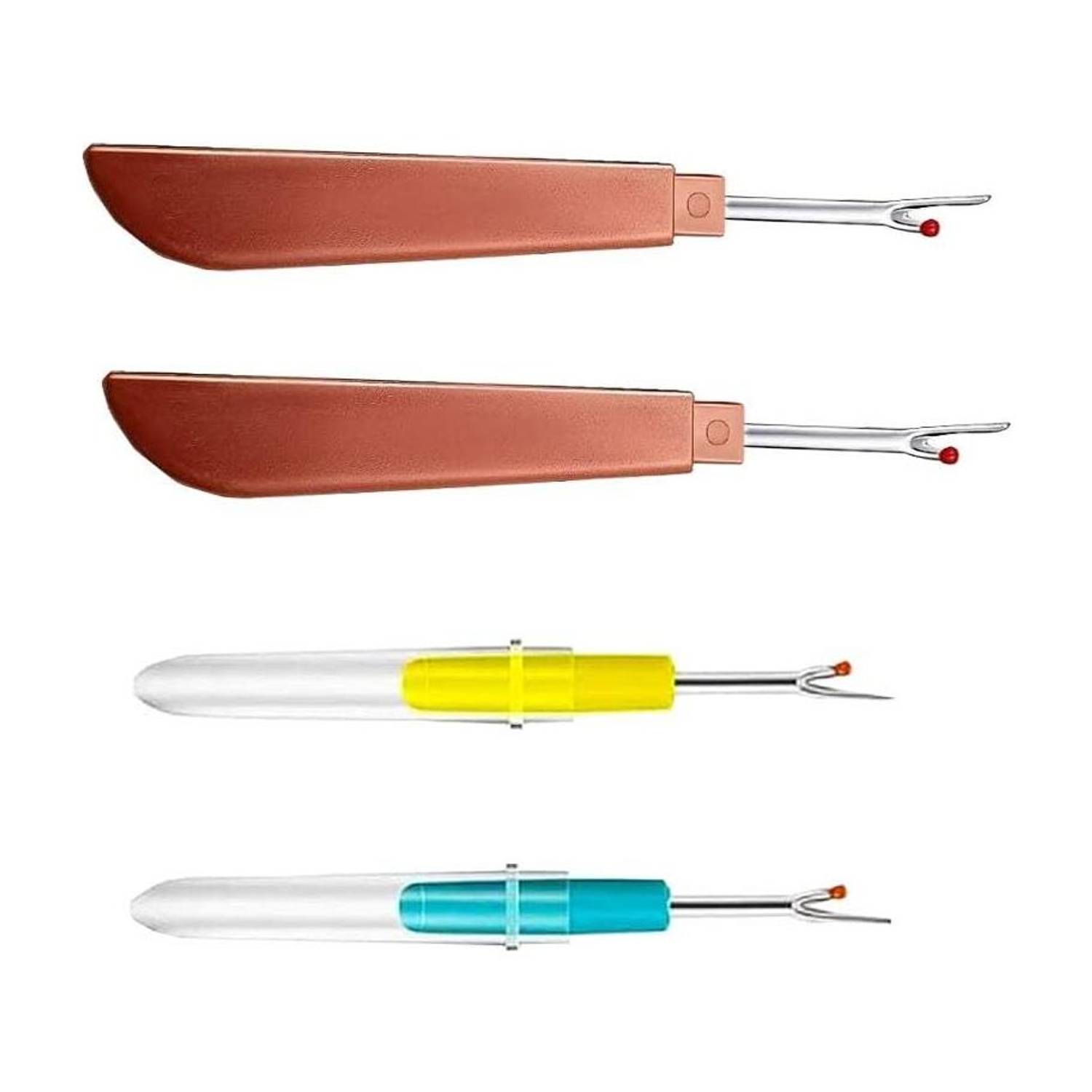 Gemsy 2 Big Seam Ripper + 2 Small Stitch Opener Seam Ripper
