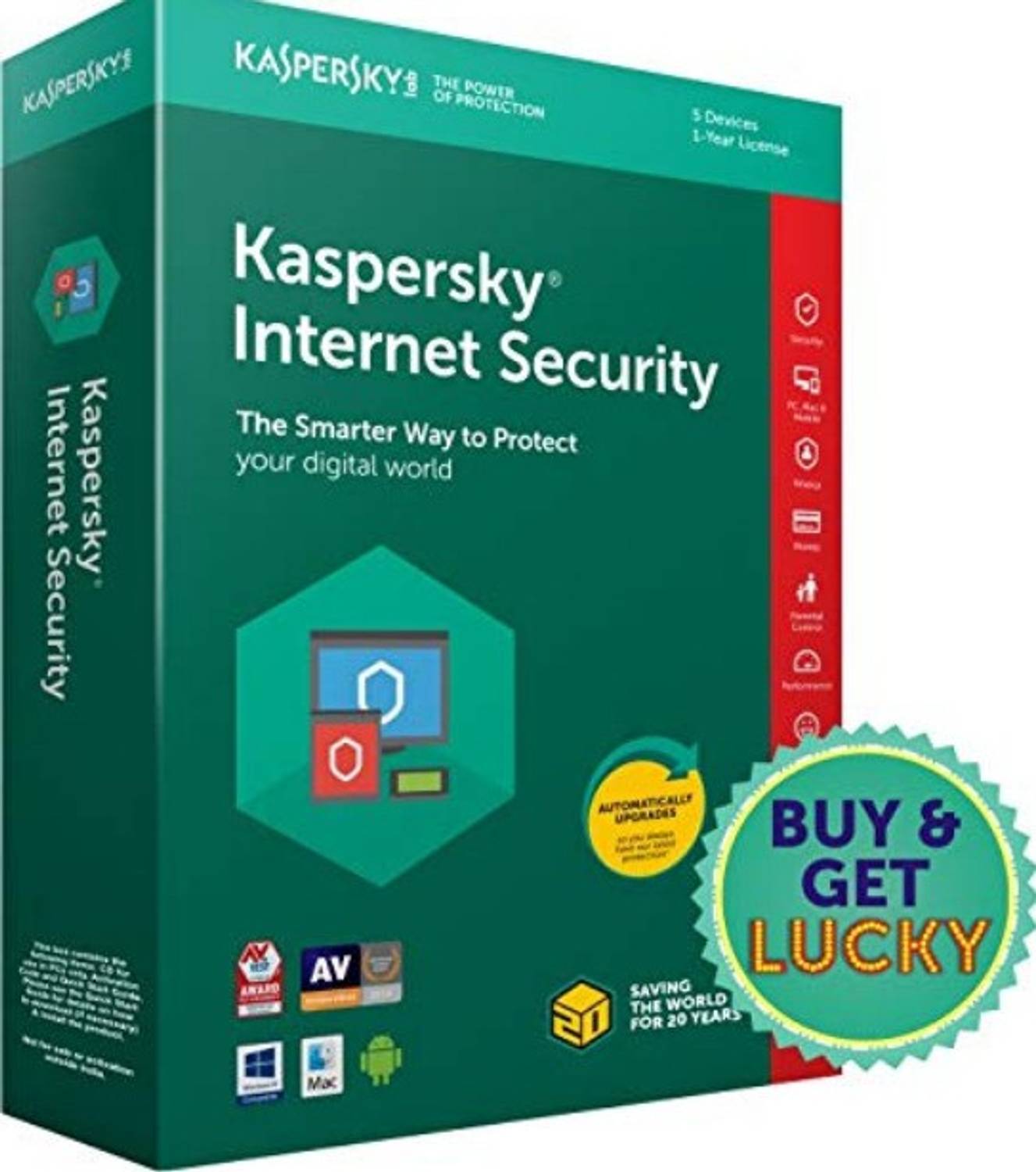 price history - Kaspersky Internet Security 5 User 1 Year (CD/DVD)