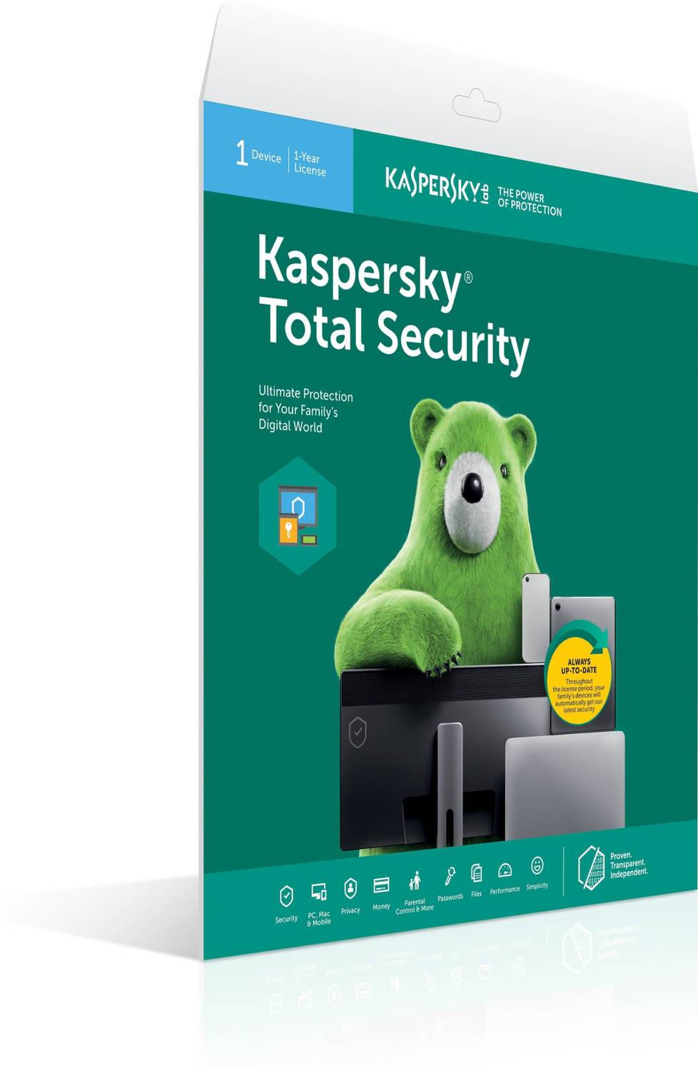 Kaspersky Total Security 1 User 1 Year (CD/DVD)