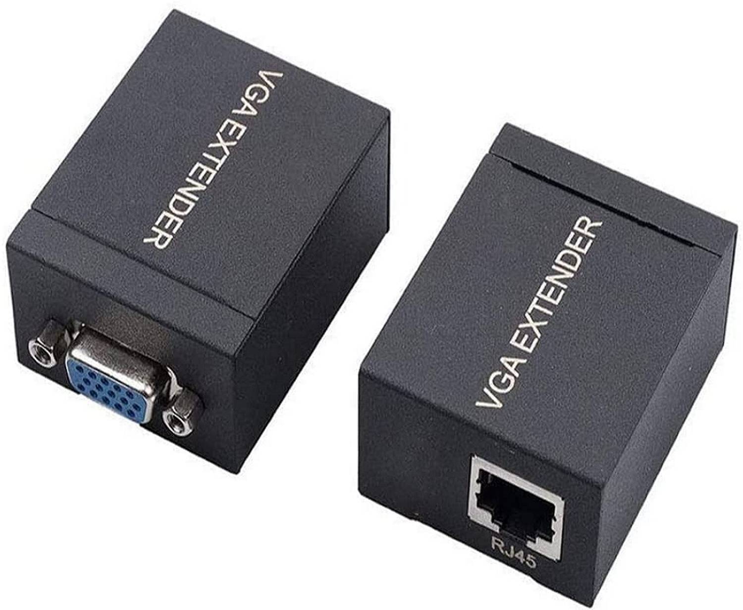Sancy VGA Extender Over Cat5e/6/7, 60m 1080p Transmitter Receiver