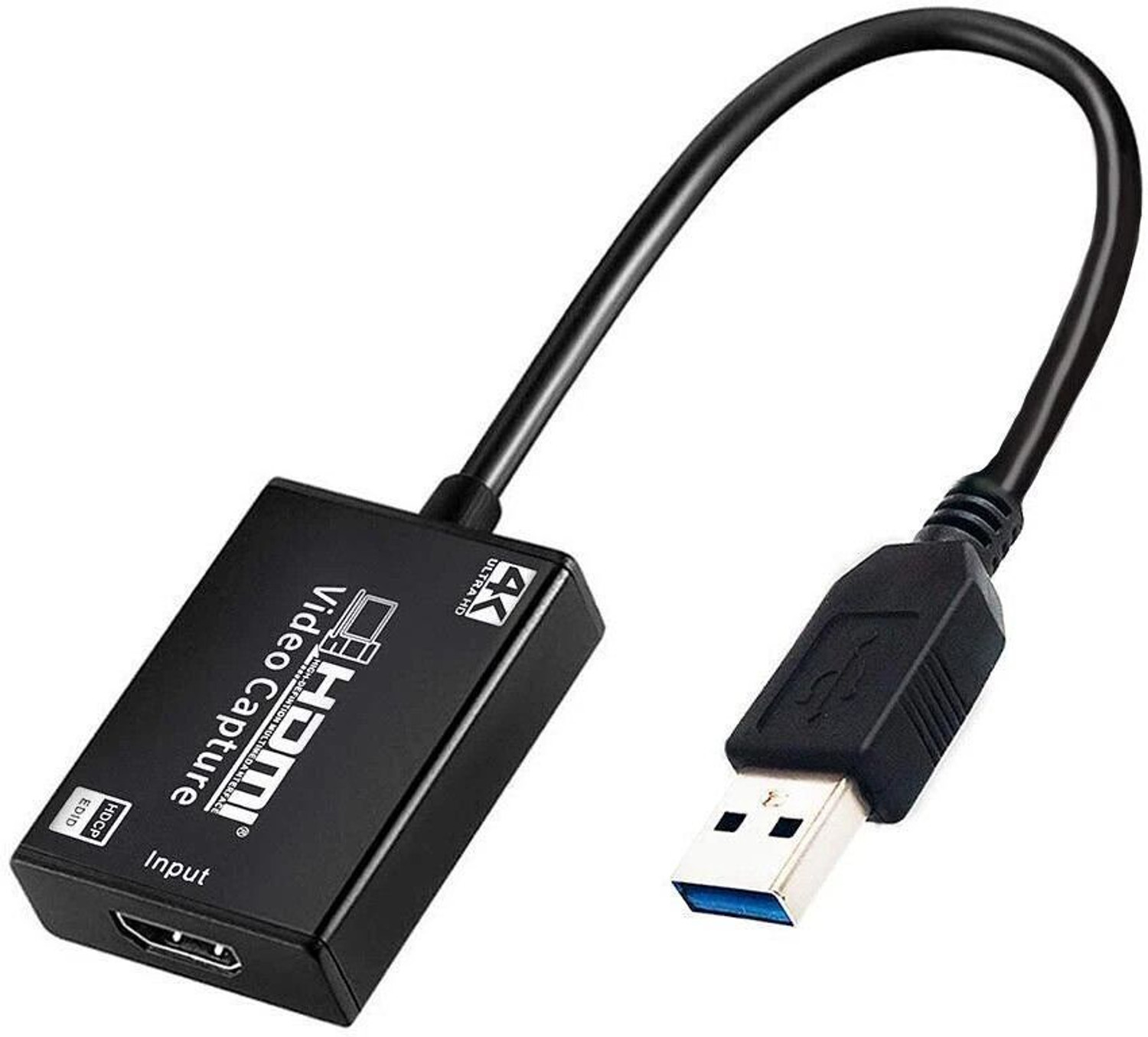 Image of Zeptrox USB 3.0 to HDMI Video Capture Card - 1080p Recording, 4K Input Supported Media Streaming Device