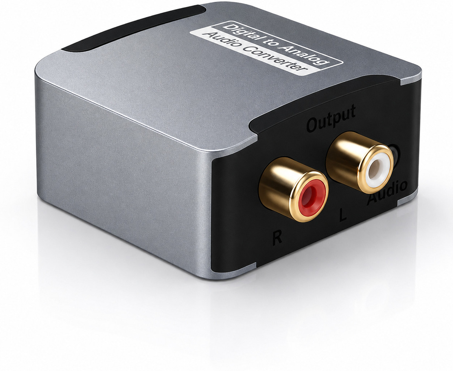 Image of Tobo Digital Optical Coax to Analog RCA Audio Converter Adapter TD-518H Media Streaming Device