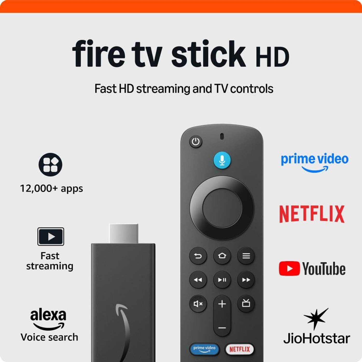 Fire TV Stick HD with Alexa Voice Remote - Image 2