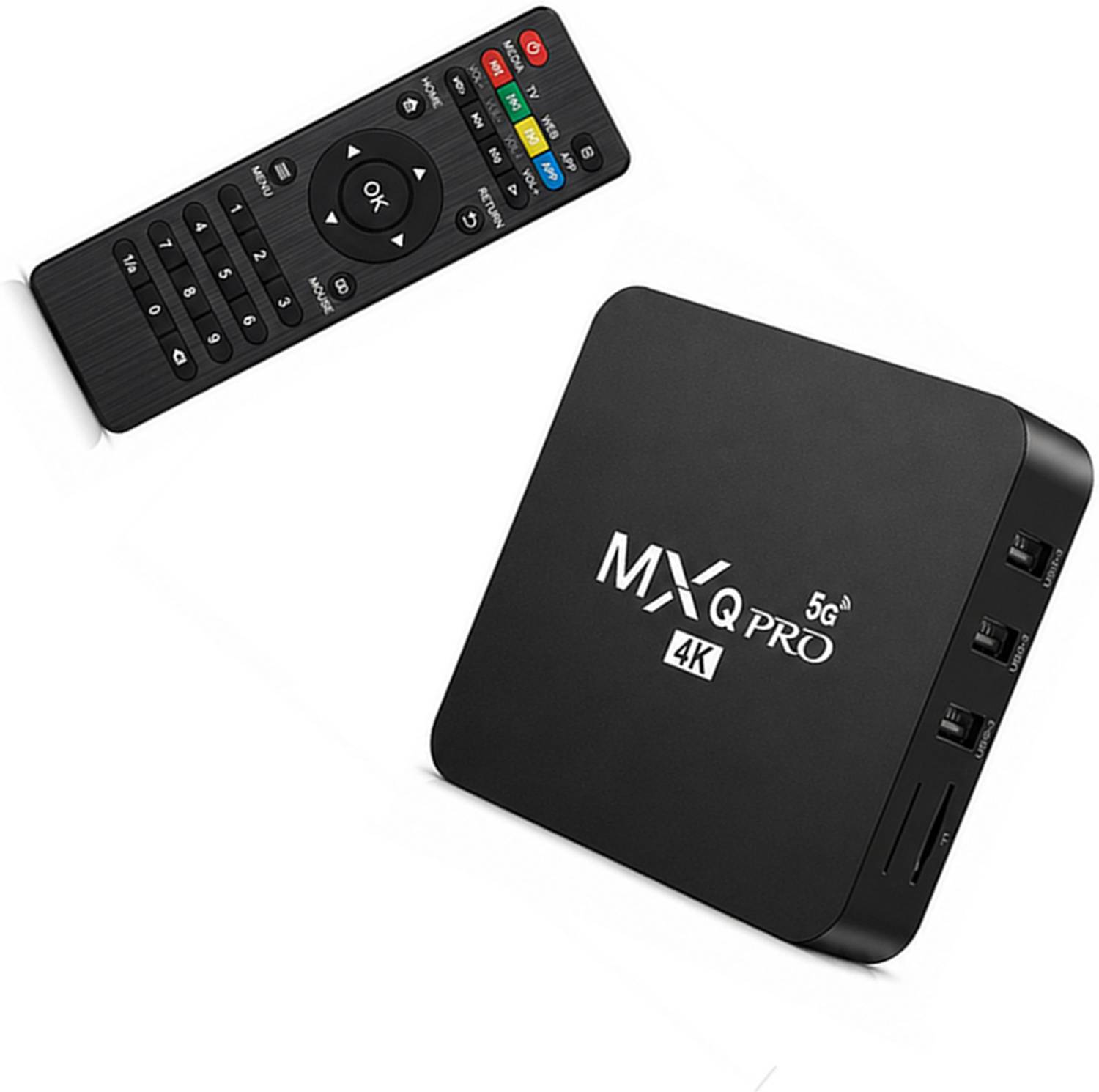 PTCMart MXQ Pro 4K Smart TV Box 2GB 16GB - Image 1