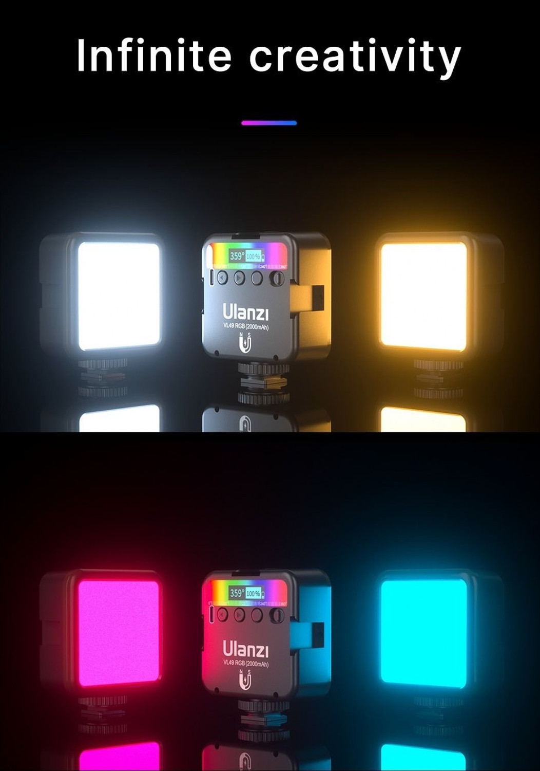 Image of DAUMI 7.4 cm ring Selfie Flash
