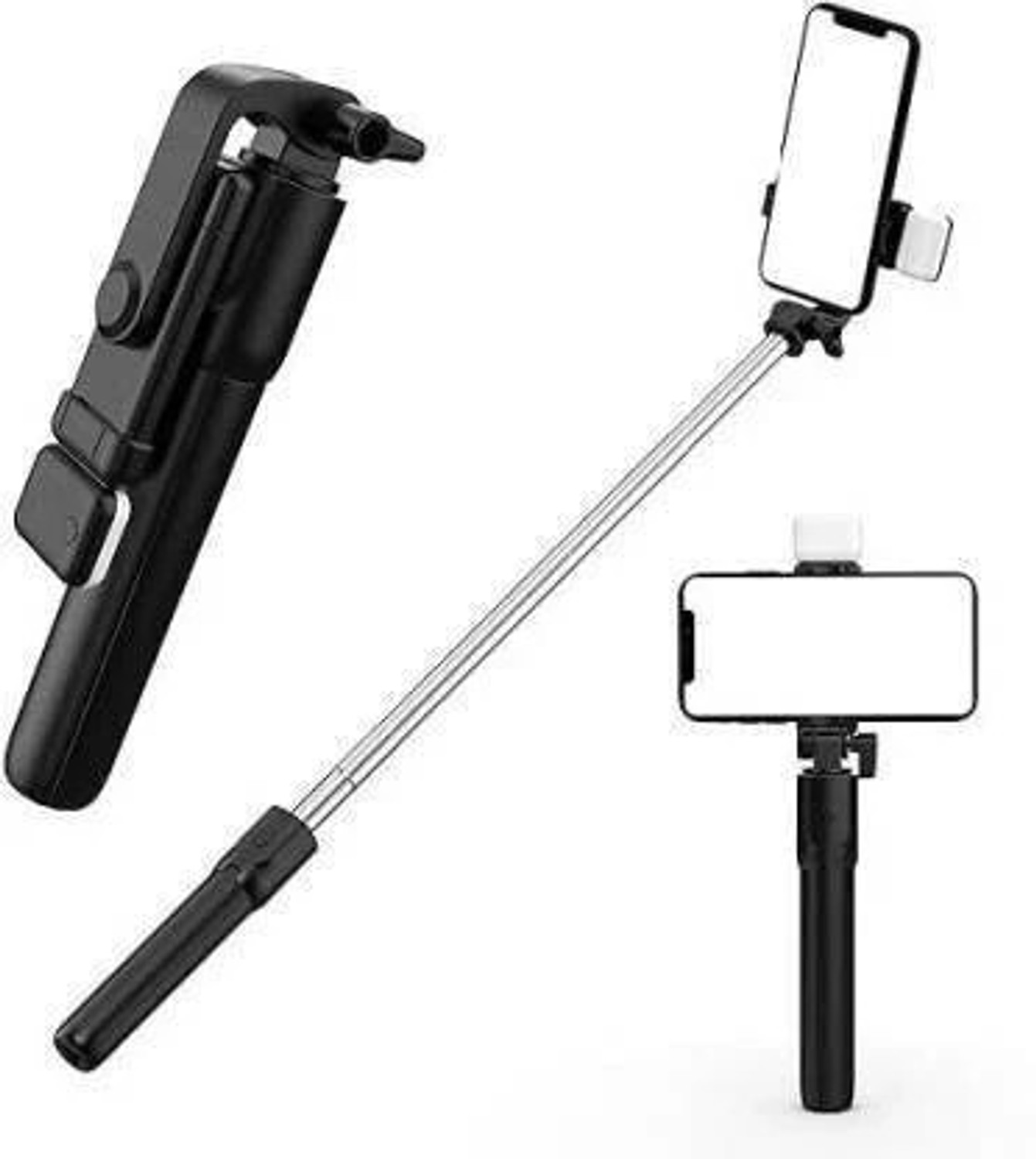 Image of SHAH ENTERPRISES Wireless Remote selfie stick R1S Bluetooth Selfie Stick Flash