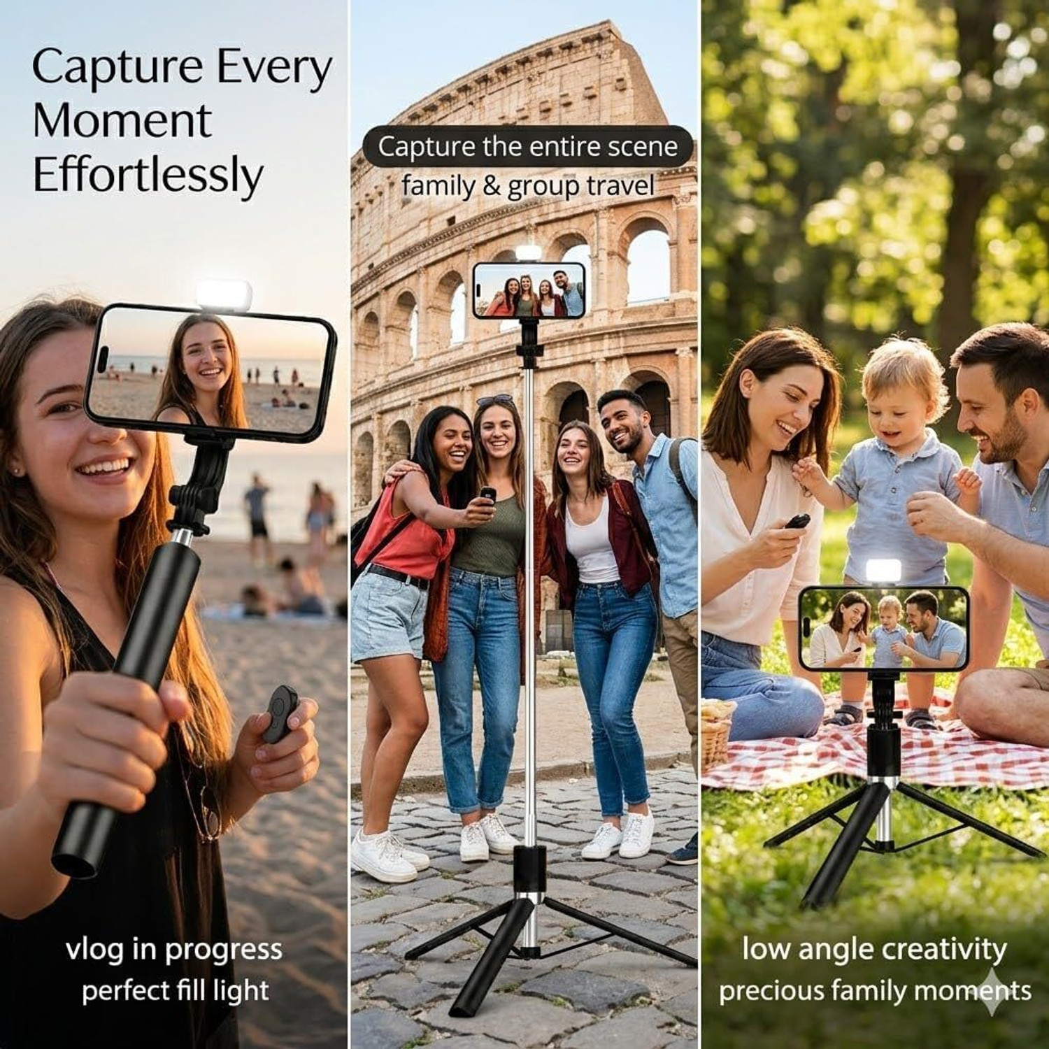 Image of KUBA Selfie Stick Pro Bluetooth Selfie Stick