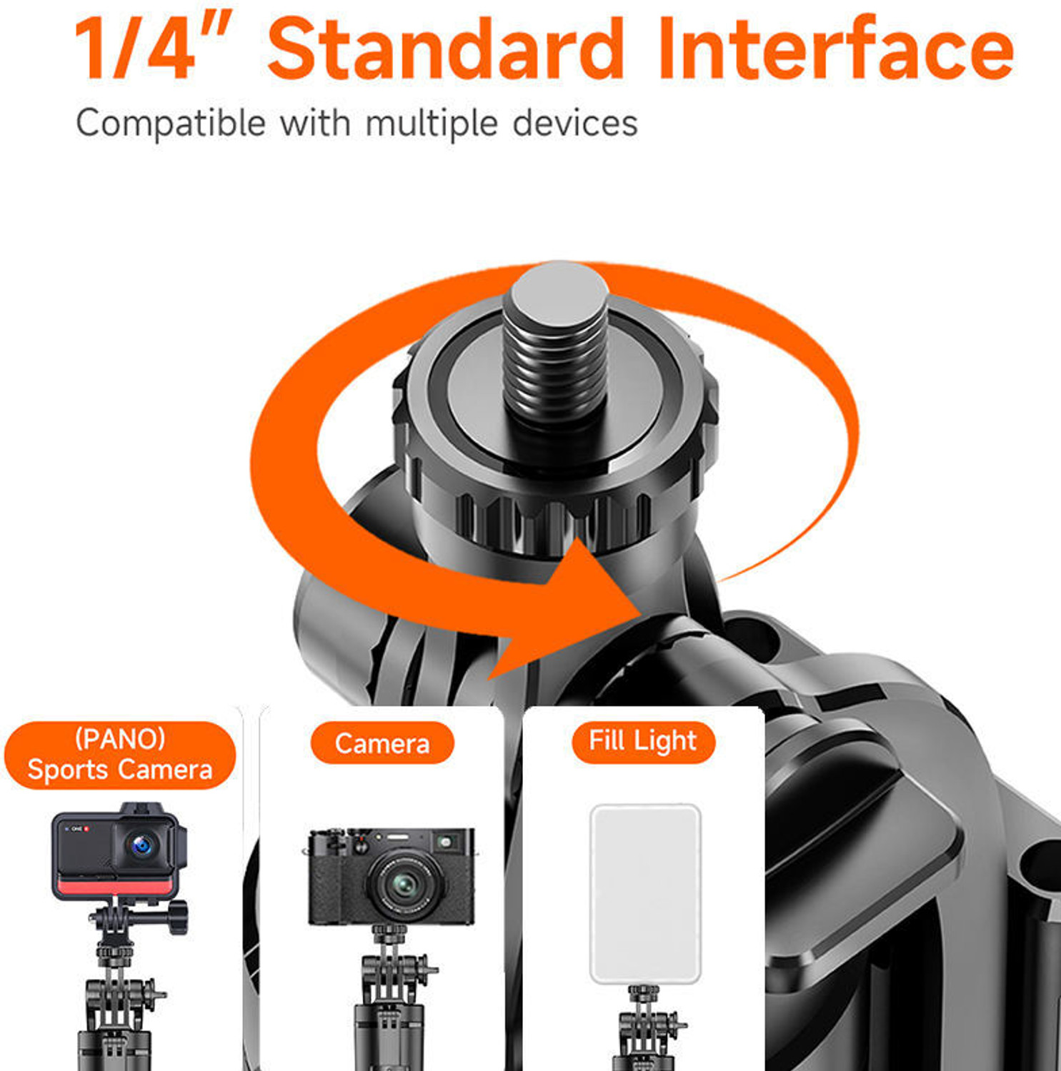 Image of AGINDUSTRY L16 Bluetooth Selfie Stick Tripod with Wireless Remote for Android & iPhone Bluetooth Selfie Stick