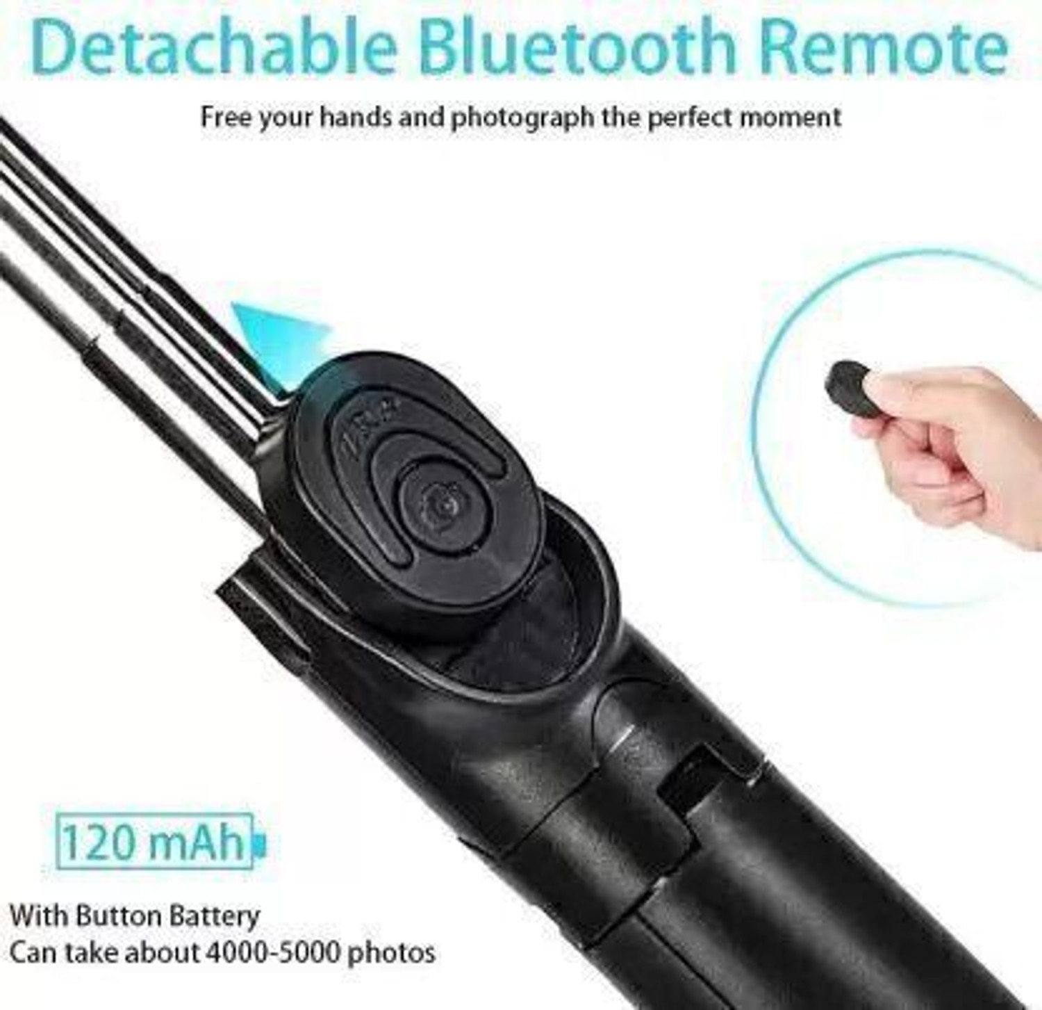 Image of somprise Bluetooth Selfie Stick