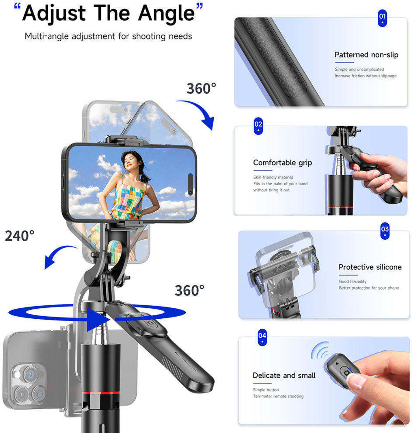 Image of Fitgear Bluetooth Selfie Stick