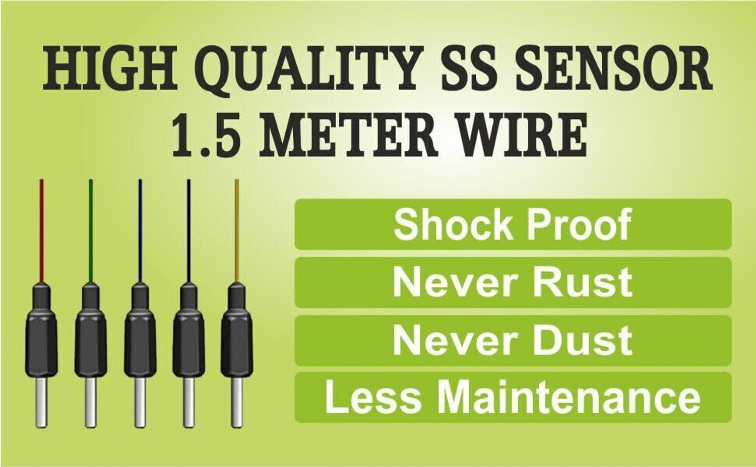 Image of Imagine Technologies Fully Automatic Water Level Controller With 25%,50%,75%,100% Level Indicator Wired Sensor Security System