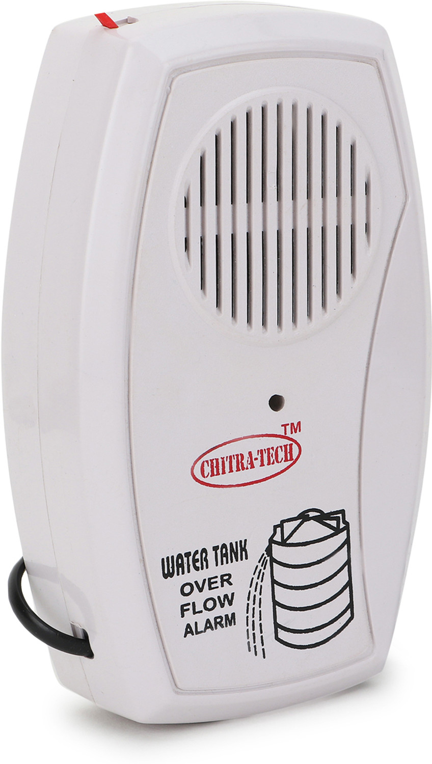 Image of CHITRATECH Water Tank Overflow Alarm in Hindi and English Language With Wire and Sensor Wired Sensor Security System