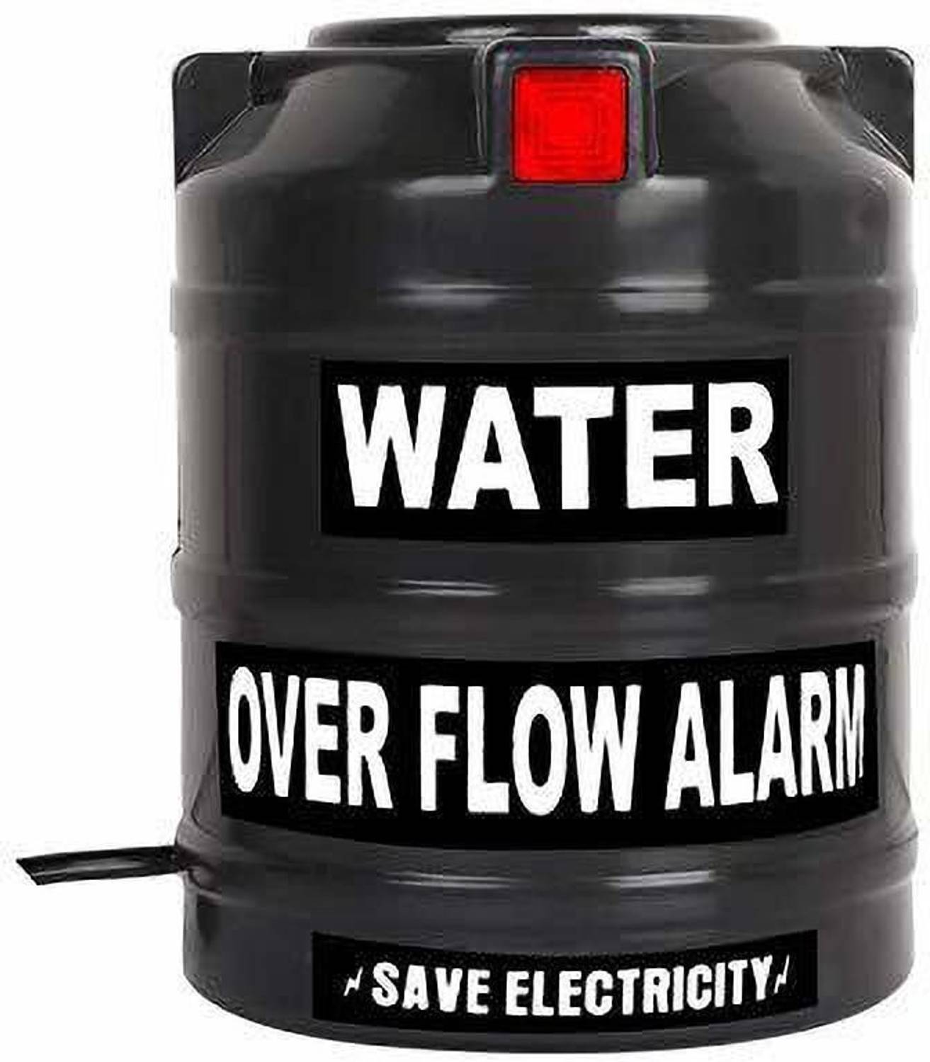ABOGLINE Fully Automatic Universal Water Overflow Alarm/Siren For Water Tanks With Human Voice Technology Wired Sensor Security System