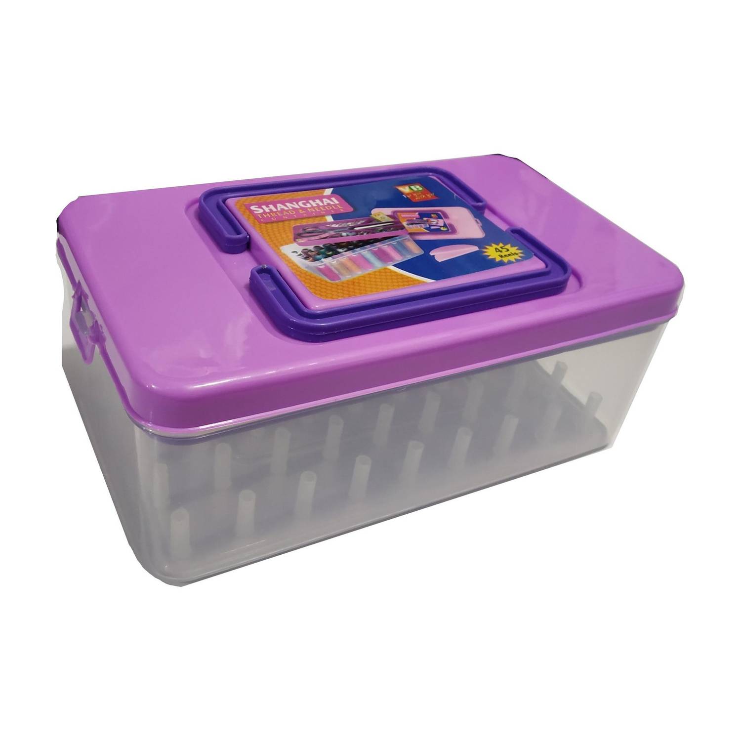 SHANGHAI Sewing Thread Box & Needle Storage Box Sewing Kit