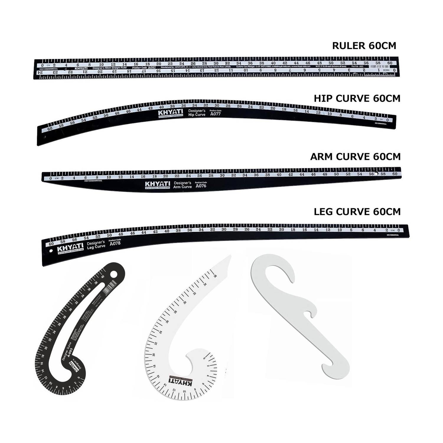Kitoarts Tailoring Scales,Tailoring Tools,Measuring Scales, Tailoring Materials Sewing Kit