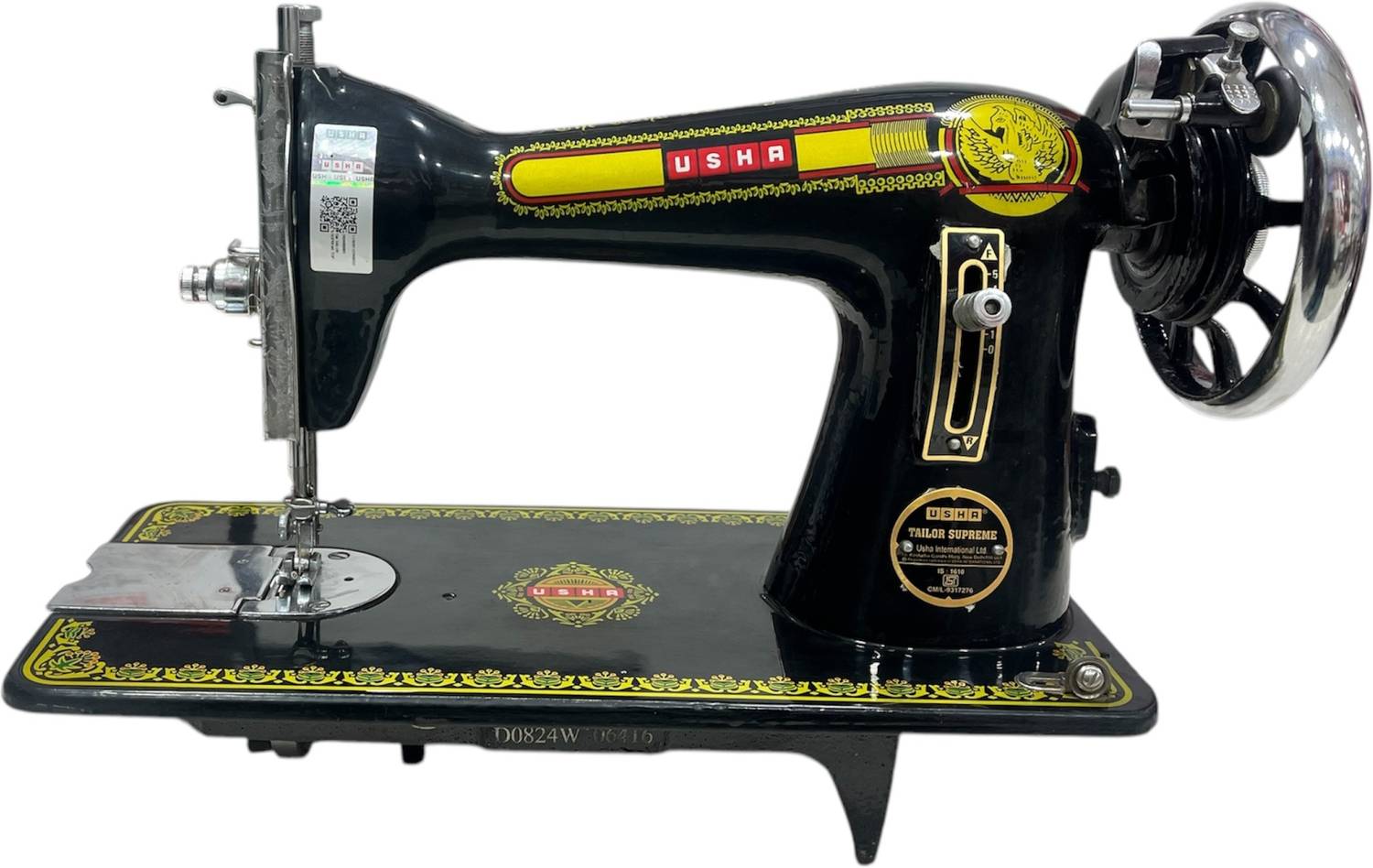 USHA TAILOR SUPREME Manual Sewing Machine ( Built-in Stitches 1)