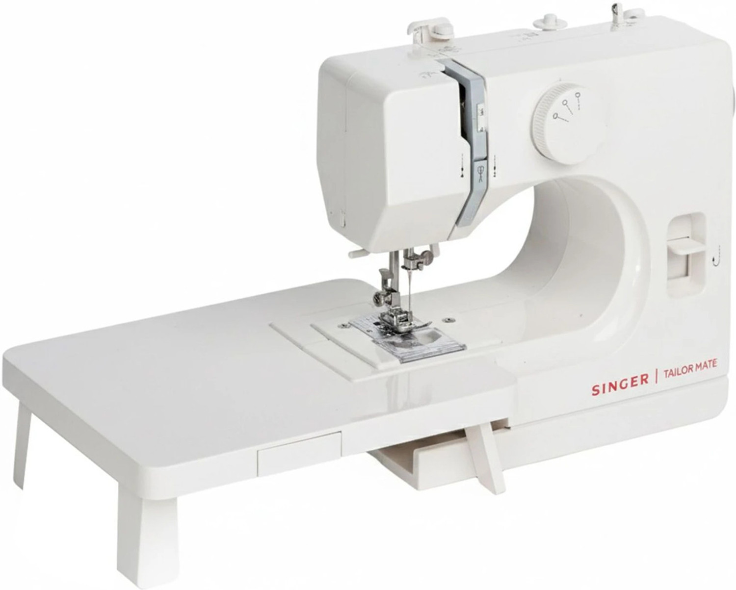 Image of SINGER Tailor Mate Straight Stitch (Alternative for Black Manual Straight Stitch) Electric Sewing Machine 1 built-in stitches 425 SPM 1 Year Warranty White