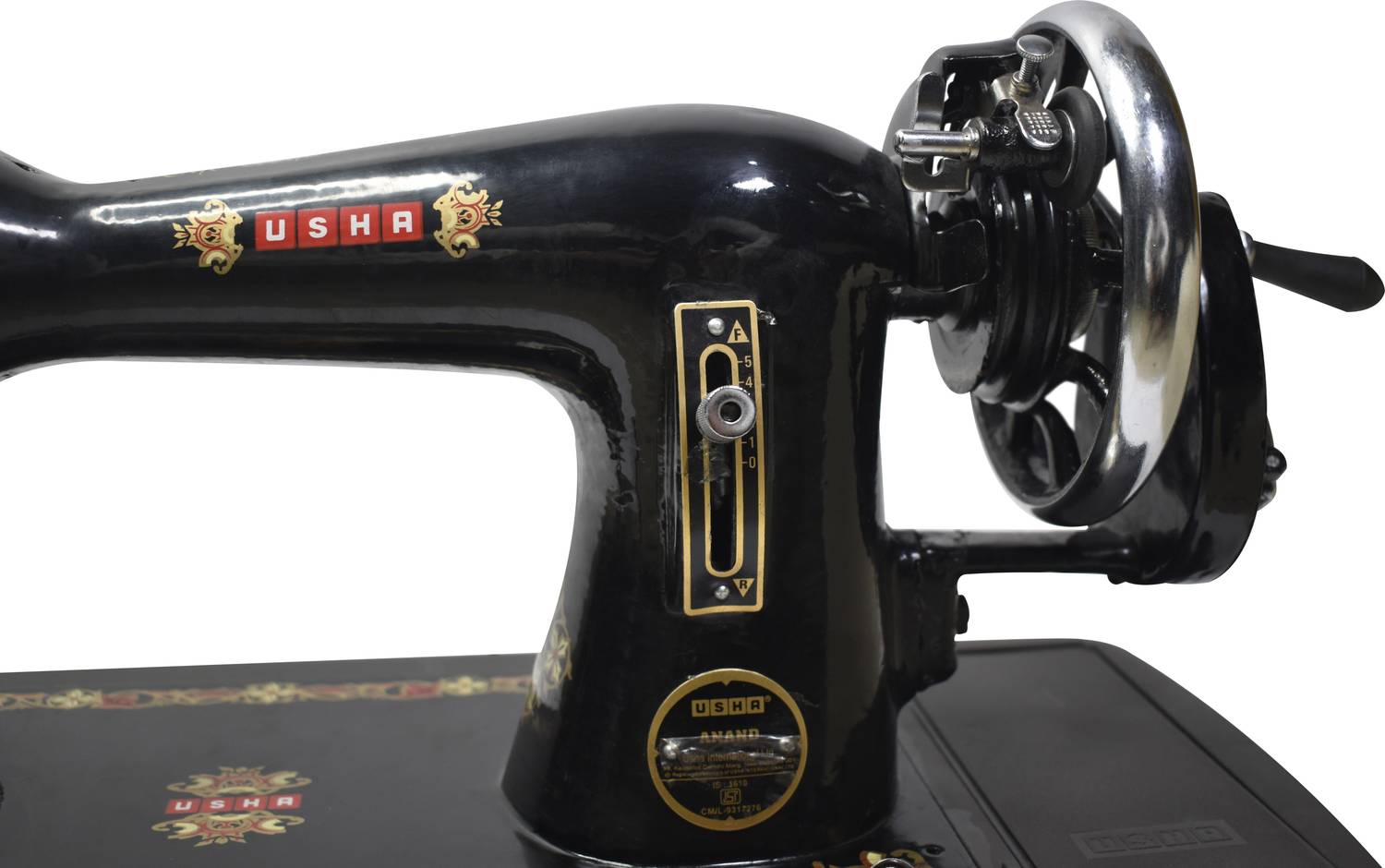 USHA Anand Composite H Manual Sewing Machine Black - Image 4