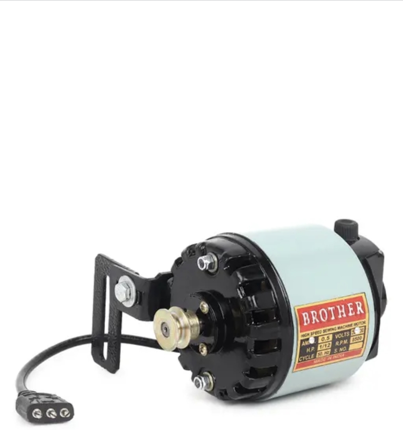 Image of Farsa 1 /12HP Sewing Machine Motor High Speed And (Copper winding) Electric Sewing Machine 1200 built-in stitches 7200 SPM 12 Months Warranty Multicolor