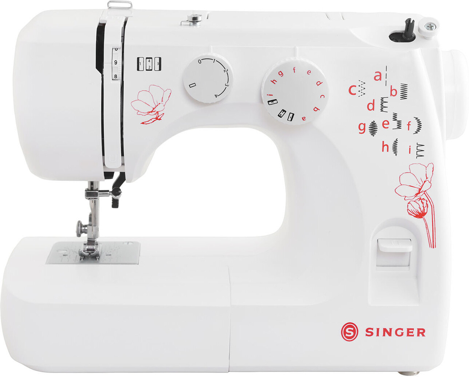 Image of SINGER FM 1310 Electric Sewing Machine 8 built-in stitches 803 SPM 2 Year Warranty White