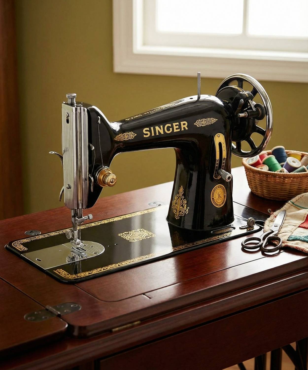 SINGER TAILOR DELUXE Manual Sewing Machine ( Built-in Stitches 1)