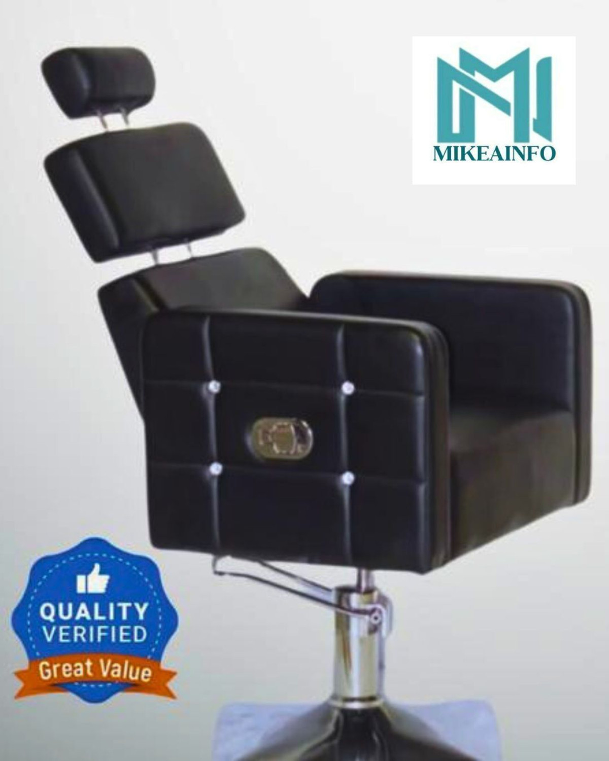 Image of MikeaInfo Black 4 diamond chair With Designing adjustable 1 year warranty Styling Chair
