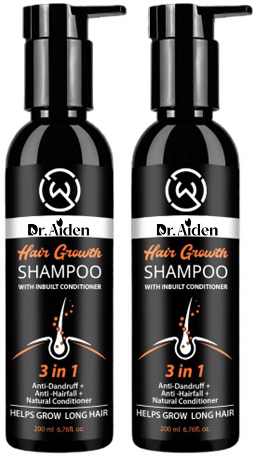 Dr Aiden hair growth shampoo for men Anti-dandruff & Anti-Hairfall Shampoo + Conditioner