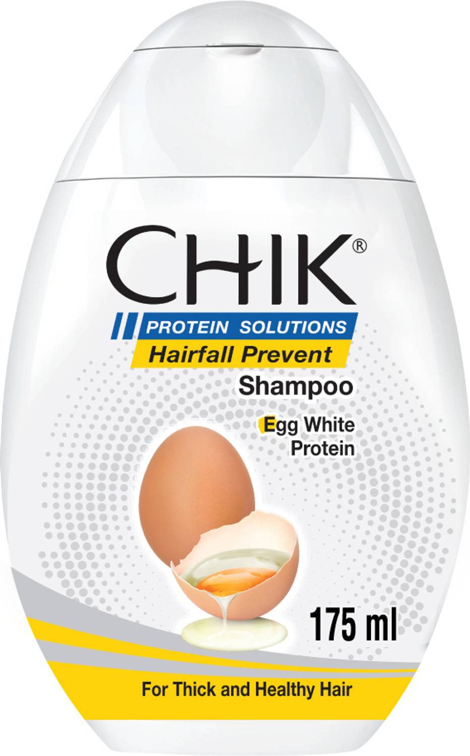 Chik Protein Solutions Hair Fall Prevent Shampoo, With Egg White Protein