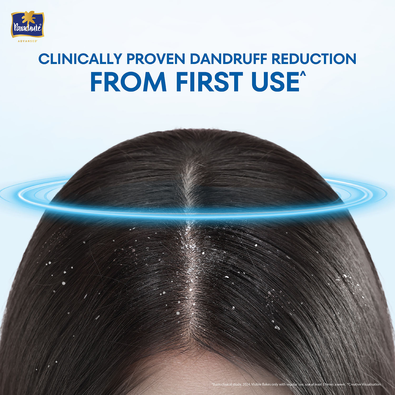 Image of Parachute Advansed Protein Shampoo | with Coconut Milk | Anti Dandruff | Paraben free