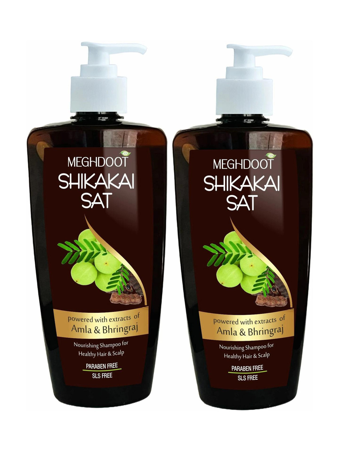Image of MEGHDOOT Herbal Shikakai Ayurvedic Shampoo