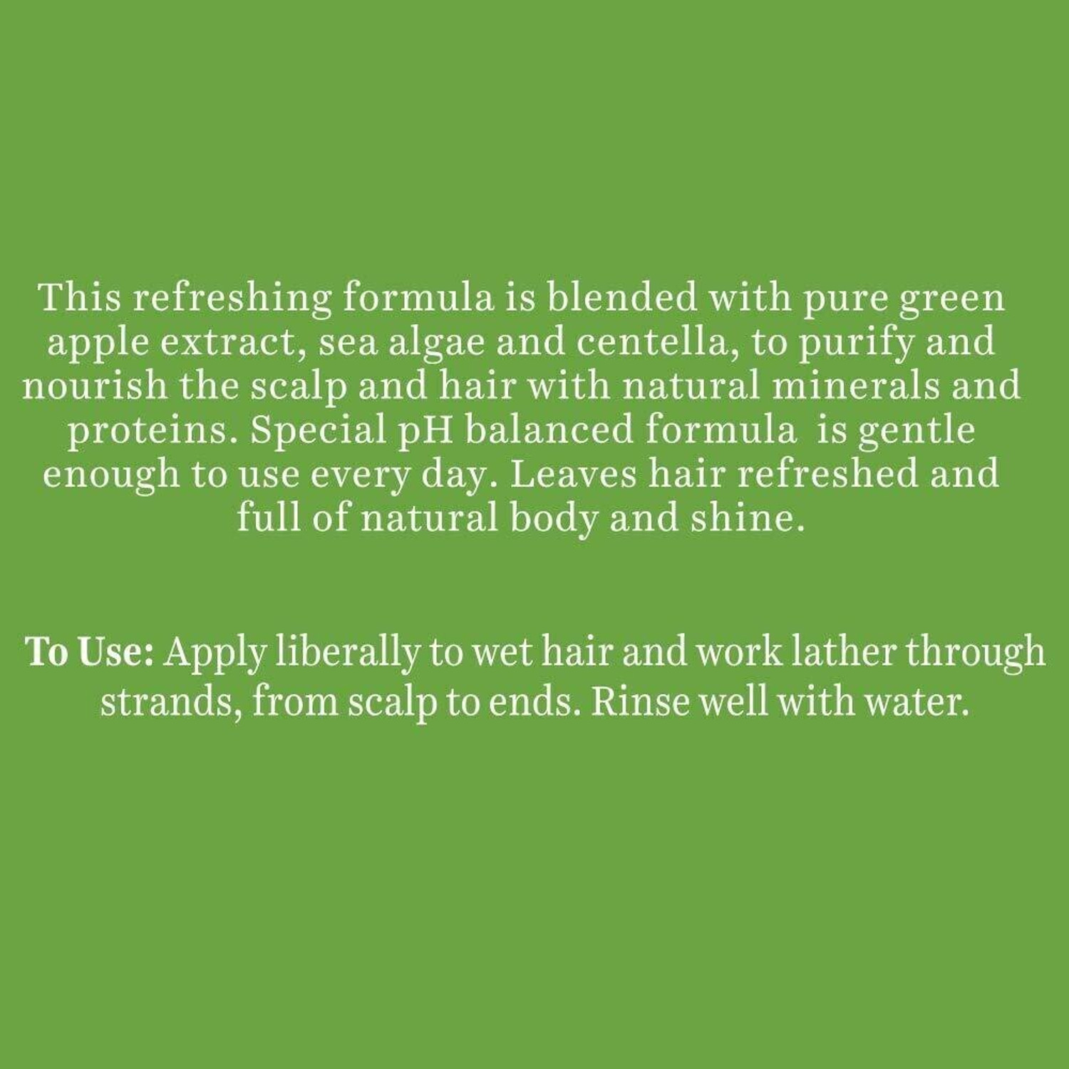 Image of BIOTIQUE Bio Green Apple Fresh Daily Purifying Shampoo & Conditioner (For Oily Hair & Scalp)