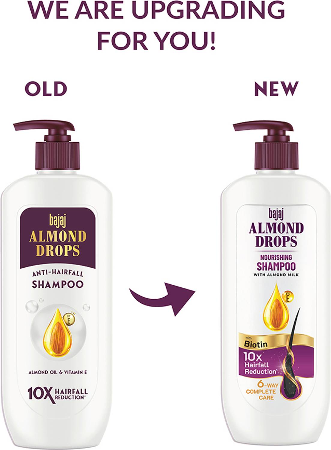 BAJAJ Almond Drops Nourishing Shampoo 100ml - Image 2