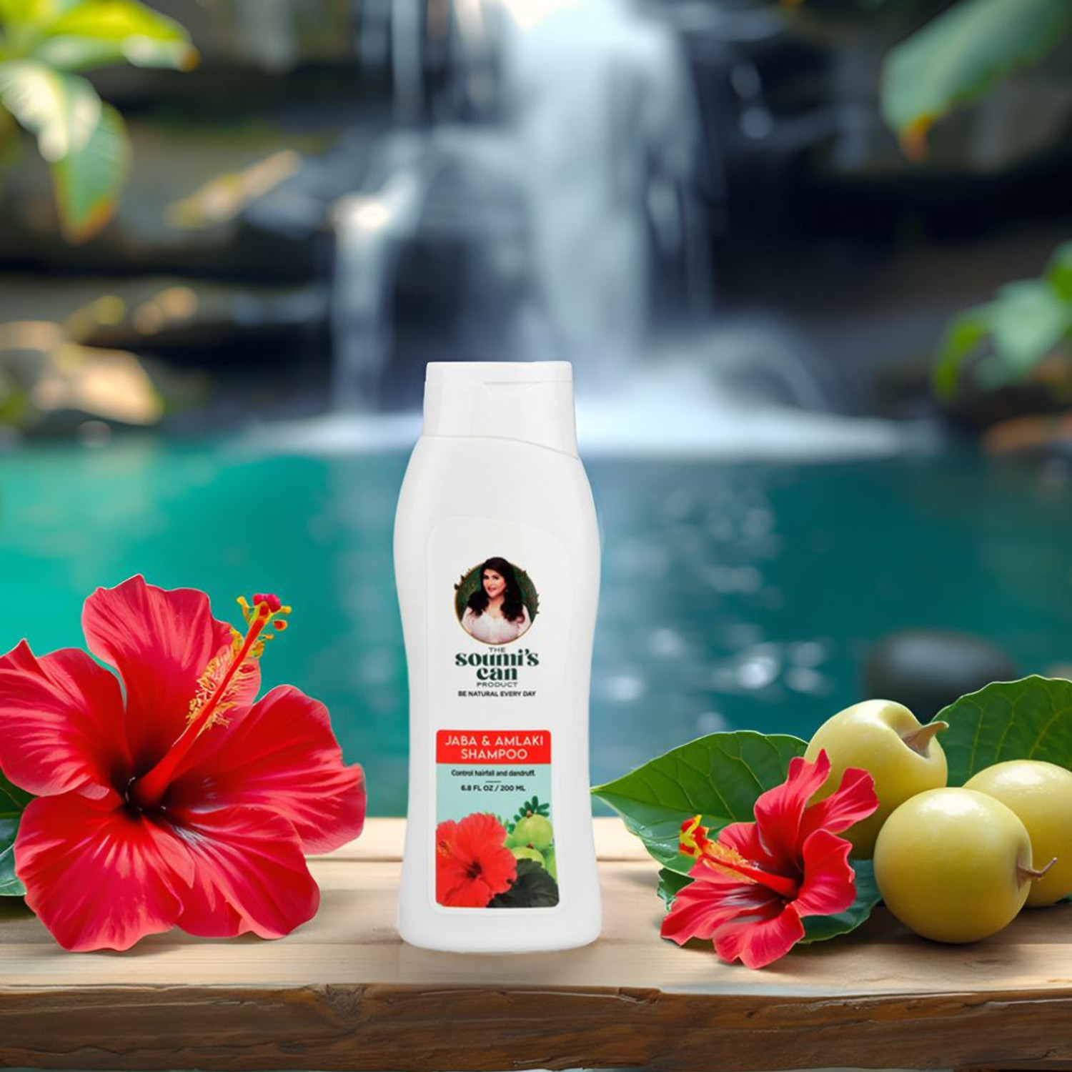 Image of The Soumi's Can Product JABA & AMLAKI SHAMPOO (PACK OF 3)
