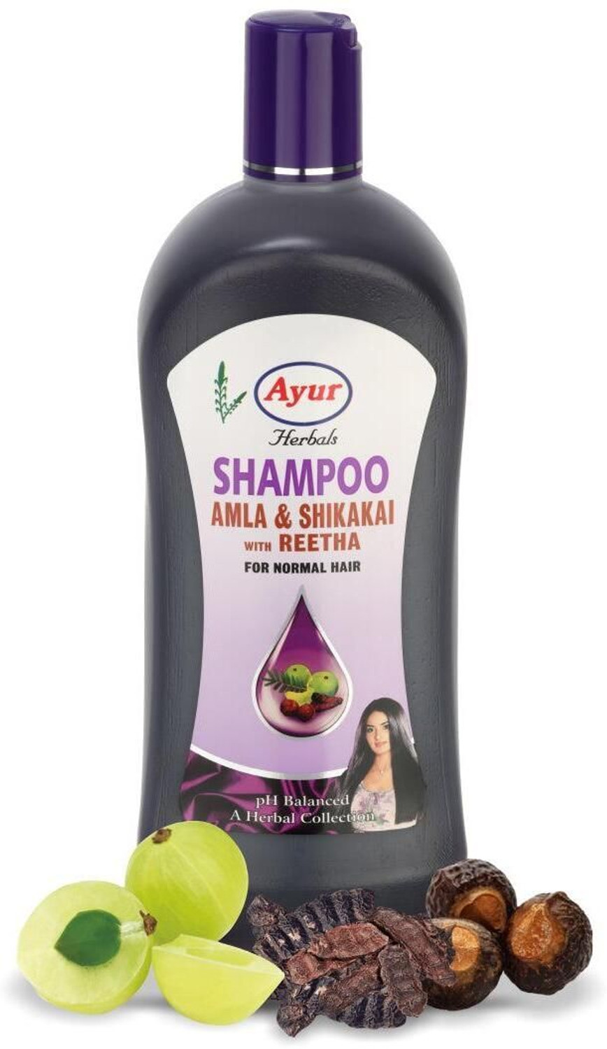 Image of AYUR HERBALS Herbal Extra Conditioner Shampoo Amla & Shikaka