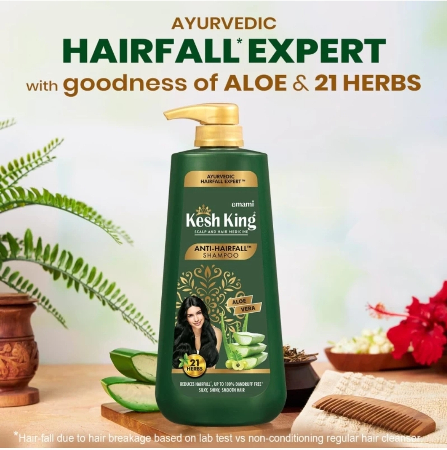 Image of Kesh King Ayurvedic Anti-Dandruff Shampoo