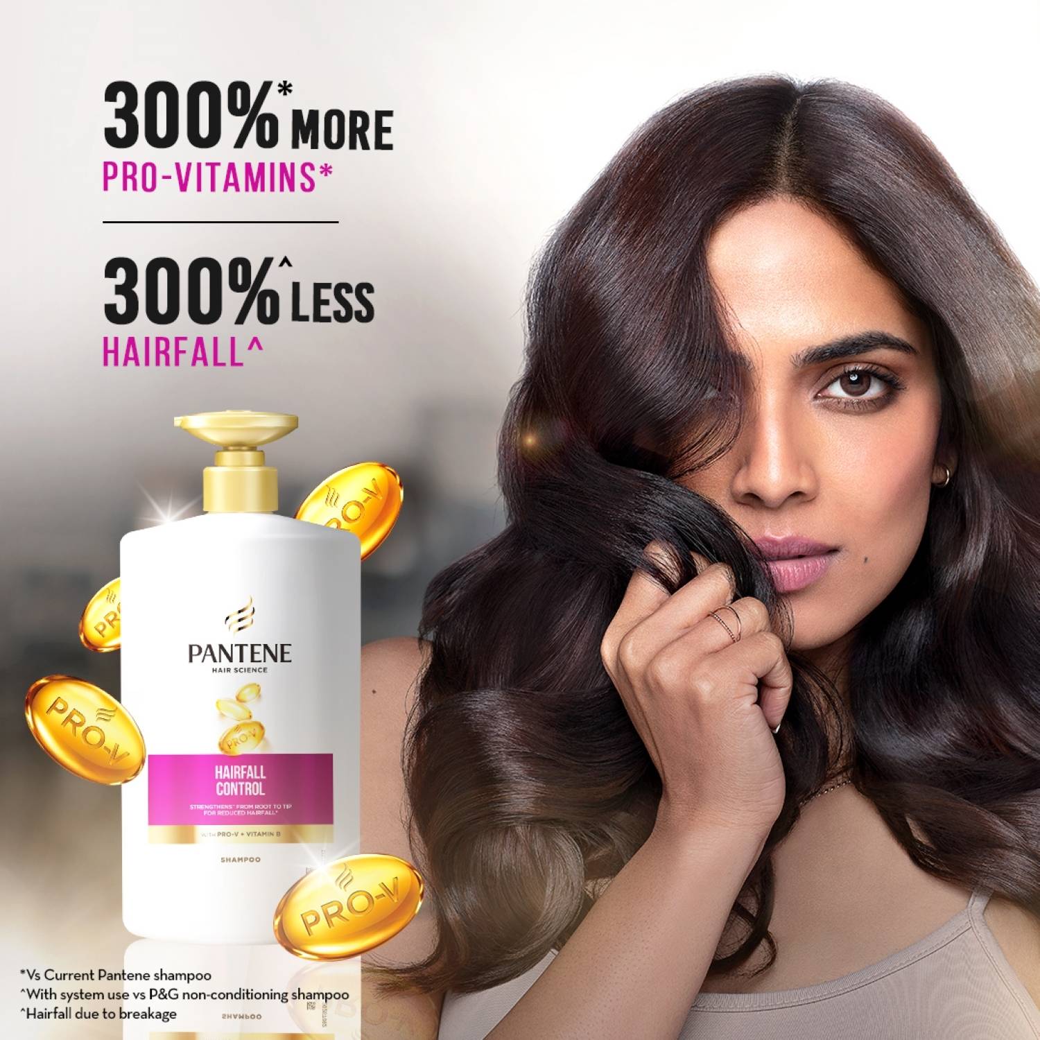 PANTENE Hair Science Hairfall Control Shampoo 180ml - Image 5