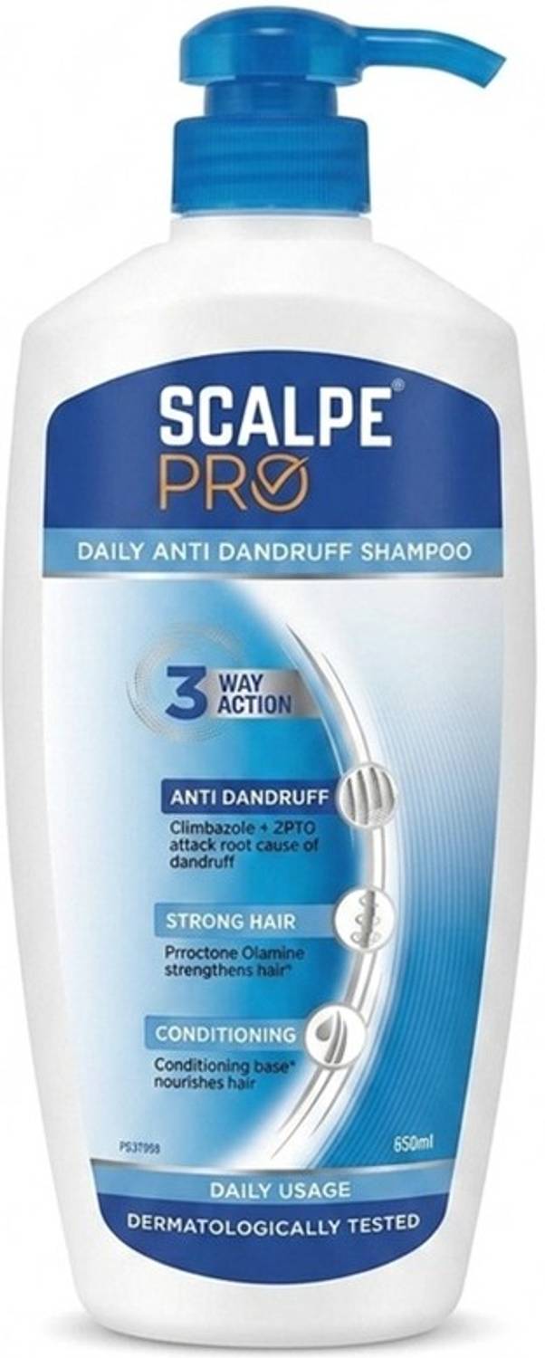 Scalpe Pro Daily Anti Dandruff Shampoo 650 ml