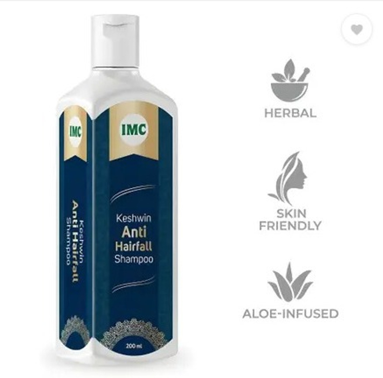 Image of Flimora Keshwin Anti Hairfall Shampoo | Prevents Baldness, Hair Fall & Premature Graying