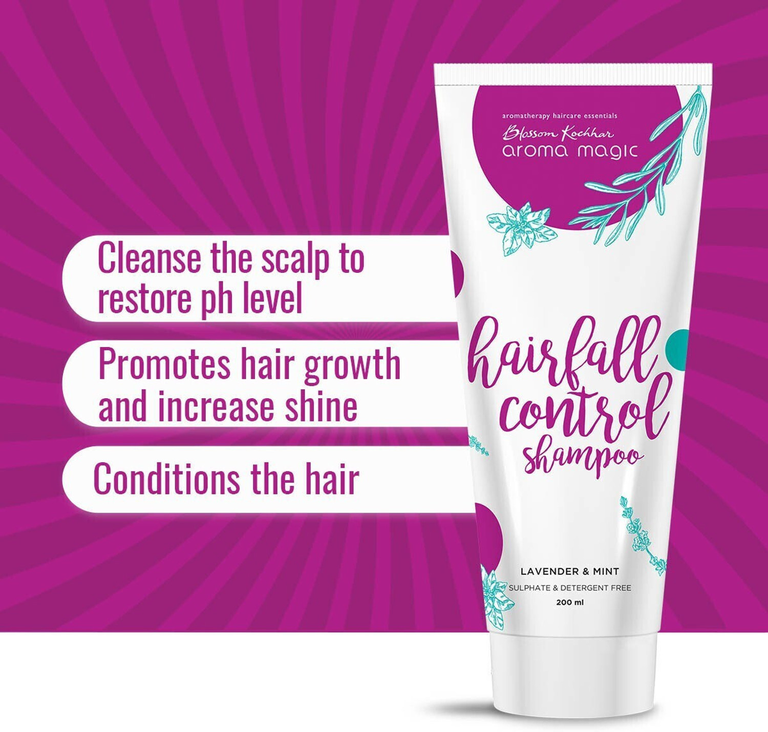 Image of Aroma Magic Hairfall Control Shampoo -200ml